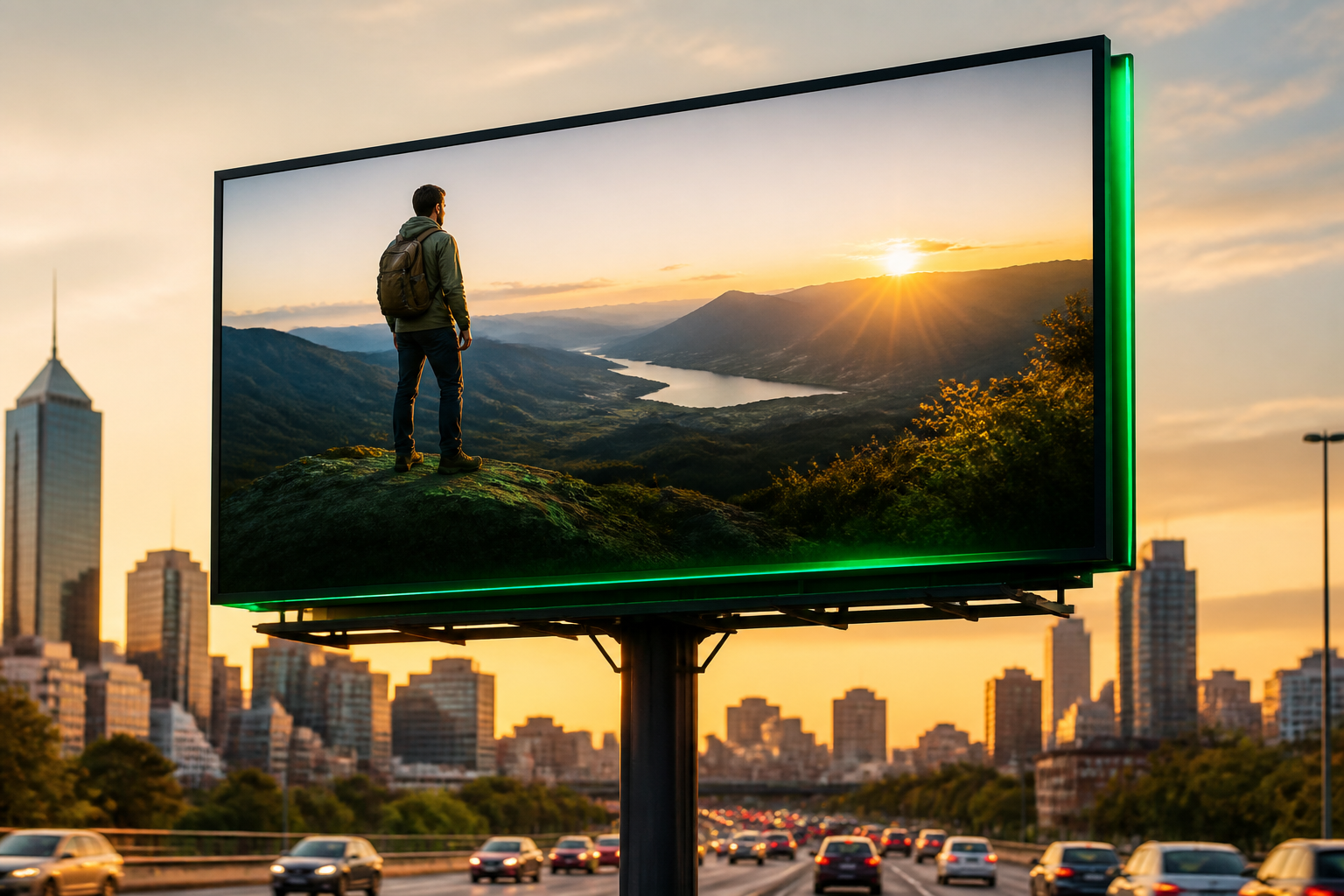 Outdoor — mídia exterior em vias urbanas
