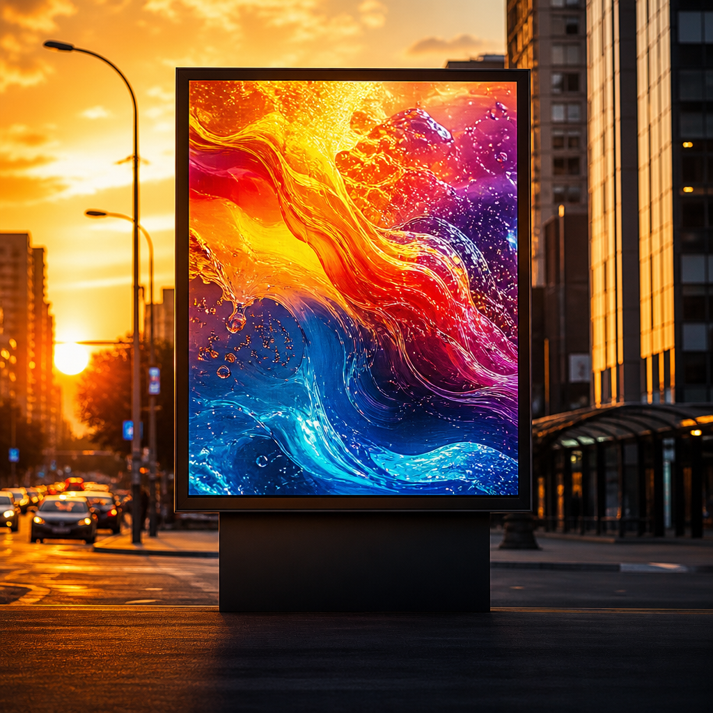 Painel LED digital outdoor