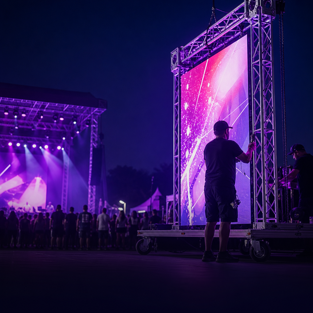 LED para eventos