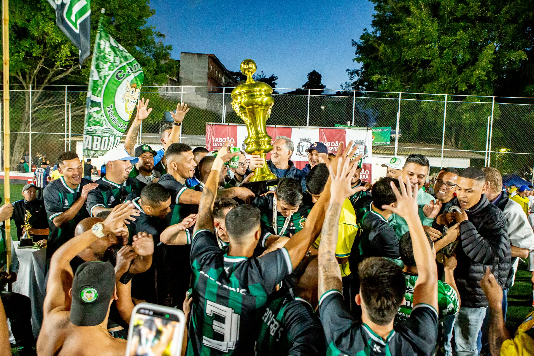 Cannab’s FC conquista o título invicto da 1ª Divisão de Taboão da Serra