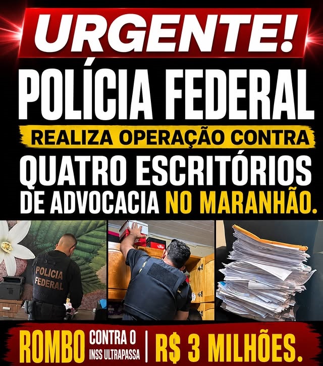 A Força-Tarefa Previdenciária da Polícia Federal no Estado do Maranhão deflagrou, nesta terça-feira (7/7), a Operação Fake Fisher, com a finalidade de reprimir crimes contra o sistema previdenciário praticados por associação criminosa.